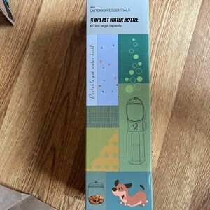 Outdoor Essentials 3 in 1 Pet Water Bottle